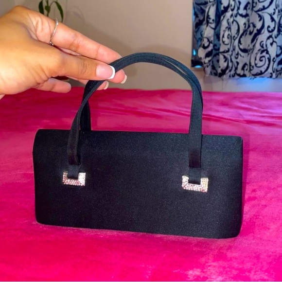 Mini Black Purse or Clutch - Picture 3 of 3
